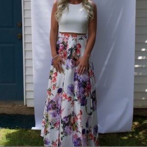 2 piece formal dress or prom dress